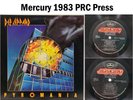 Def Leppard Pyromania LP Mercury 1983 EX Vinyl PRC Press Clean & Tested #60i