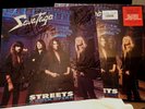 SAVATAGE Streets Flat AUTOGRAPHED w/Sealed STREETS Copy LP-21