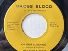 RARE Psych Rock 45 THE CROSS BLOODS Orange Sunshine / Bag Of Tricks VG+ listen