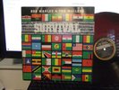 BOB MARLEY & THE WAILERS SURVIVAL LP ON TUFF GONG RECORDS Jamaica Dark Red Vinyl