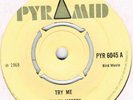DERRICK MORGAN-TRY ME /DERRICK&PAULINE-I'M LEAVING -PYRAMID UK-EX+ UK LIKE NEW