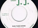 ETHIOPIANS-RUN THEM DOWN-WINSTON WRIGHT-NECKTIE-SIR JJ YES-VG++