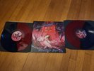 Perturbator - Dangerous Days LP 2014 Blood Music [Blue/Red] [Signed] EX/EX *FN