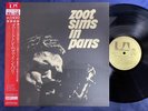 MINT  ZOOT SIMS IN PARIS PACIFIC JAZZ K18P-9224 OBI STEREO JAPAN LP