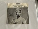 Mary Wells Strange Love/Come To Me-Picture Sleeve/ 45  1961 Northern Soul