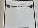 Man is the Bastard vinyl 7” Throne Of Apprehension Power Violence