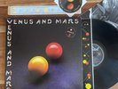 Paul McCartney Wings Venus And Mars Vinyl 1st LP Posters Stickers w/Hype 11419