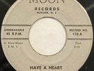Del Rays – Have A Heart – Moon Records - 110 – 1959 Doo-Wop 45 RPM 7