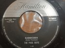 THE PAGE BOYS Barricuda/Peter Gunn. Hamilton 45'. 1959 Surf, Inst Tittyshaker Ex