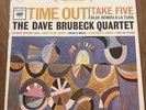 Dave Brubeck Quartet Time Out LP Columbia CS 8192 Stereo Take Five Jazz