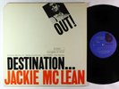 Jackie McLean - Destination Out LP - Blue Note - BST-84165 RVG VG+