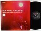 John Coltrane & Archie Shepp - New Thing At Newport LP - ABC-Impulse - AS-94 VG+