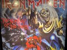 IRON MAIDEN THE NUMBER OF THE BEAST RECORD ALBUM ORIGINAL . Complete And Tested