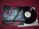 OBITUARY Cause Of Death '90 ORIGINAL RARE EU IMPORT 1st press LP