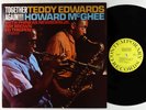 Teddy Edwards & Howard McGhee - Together Again LP - Contemporary - OJC-424 VG++
