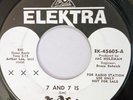 Love Promo Elektra 45 rpm 7 and 7 Is and No Fourteen Arthur Lee Play Graded