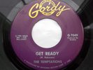 TAMLA MOTOWN THE TEMPTATIONS GET READY USA GORDY PRESS IN EX COND