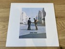 Pink Floyd Wish You Were Here UK 1st/early issue 1975 Vinyl LP w postcard A1B3