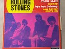 Rolling Stones - Pochette Tuilerie - Decca 457 026M  France - Rare EP Sacem