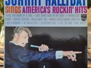 D - Rare Johnny Hallyday Sings America's 33T LP With Black Rectangle Flaps NEW