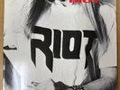 RIOT BORN IN AMERICA LP 1989 RARE U.S. REPRESS ALTERNATE COVER MARK REALE LP