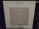 ARVO PART - TABULA RASA LP RARE 1984 ECM NEW SERIES GERMANY 1ST PRESS W/ BOOKLET