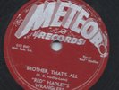1ST PRESS METEOR HILLBILLY 78 RED HADLEY