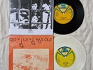 EATER SINGLES X 2 OUTSIDE VIEW GET YOUR YO YO'S OUT EP  WHITE VINYL