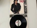 Michael Jackson Bad LP Original 1ST PRESS Epic Stereo OE 40600 w Fan Club INSERT