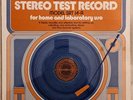 STEREO REVIEW TEST RECORD Model SRT-14A Home & Laboratory Use LP mint SEALED