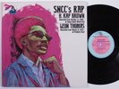 H. RAP BROWN/LEON THOMAS SNCC's Rap FLYING DUTCHMAN LP VG++ gatefold j
