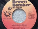 BEVERLY & DUANE you belong to me / love RARE modern soul BOOGIE 45 detroit NM-