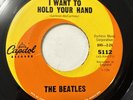 ORIG. WEST COAST BEATLES I WANT TO HOLD YOUR HAND 45 CAPITOL SWIRL LABEL 1964