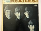 Meet The Beatles Lp Record Cover & Inner Sleeve + Baggie Capitol 1964 Mono ￼