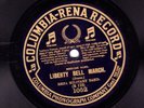 1901  LIBERTY BELL MARCH (Monty Python theme) 78 bw UNDER THE DOUBLE EAGLE  1052