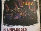 Nirvana Mtv Unplugged In New York White Vinyl 1994 David Geffen Records Rare