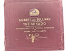 Vintage Gilbert & Sullivan The Mikado Complete Opera HMV 11 x Album Set