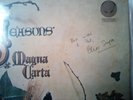 MAGNA CARTA - Seasons LP 1970 UK Vertigo Swirl 1st Pressing.AUTOGRAPHED