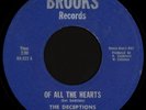 THE DECEPTIONS Of All The Hearts 45 Brooks Rare 1970s VA Sweet Soul Funk