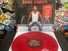 BAILEY ZIMMERMAN Same Rodeo VG++ 2LP RUBY VINYL W/HYPE STICKER AUTOGRAPHED