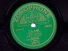 JIMMIE RODGERS 78 T.B. BLUES / THOSE GAMBLERS BLUES UK ZONOPHONE EXP. 4344 E+/M-