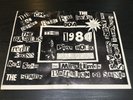 1984 Punk Rock Calendar Flipside Black Flag D.I. Sin 34 Rare 500 Made Zine