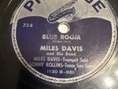 Prestige 78 RPM Miles Davis - Blue Room / Morpheus 734 V+ Jazz