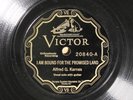 Alfred G Karnes - I Am Bound For The Promised Land - VICTOR 20840 E-