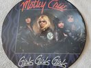 MOTLEY CRUE ORIGINAL 1987 Girls,Girls,Girls UK 12”  PICTURE DISC LIMITED EDITION