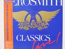 AEROSMITH / CLASSICS LIVE  JAPAN ISSUE LP PROMO W/OBI, INSERT