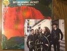 My Morning Jacket Waterfall II Deluxe Signed Photo Orange Green Splash Vinyl