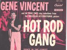 GENE VINCENT-4-SONG HARD COVER-EP+45--(HOT ROD GANG)--PS--PIC--SLV