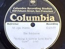 THE RUBINOOS Original 1977 Studio Acetate 10