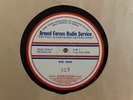 Radio Transcription Disc OTR Armed Forces BOB HOPE & Piano Playhouse 16